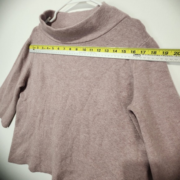 Fate Women's Mock Neck 3/4 Sleeve Warm Sweater Purple Size S - Picture 4 of 9